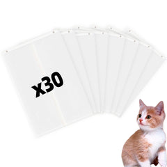 Luxrise PetSnowy sacs-litiere chat auto, pratique et sans contact.