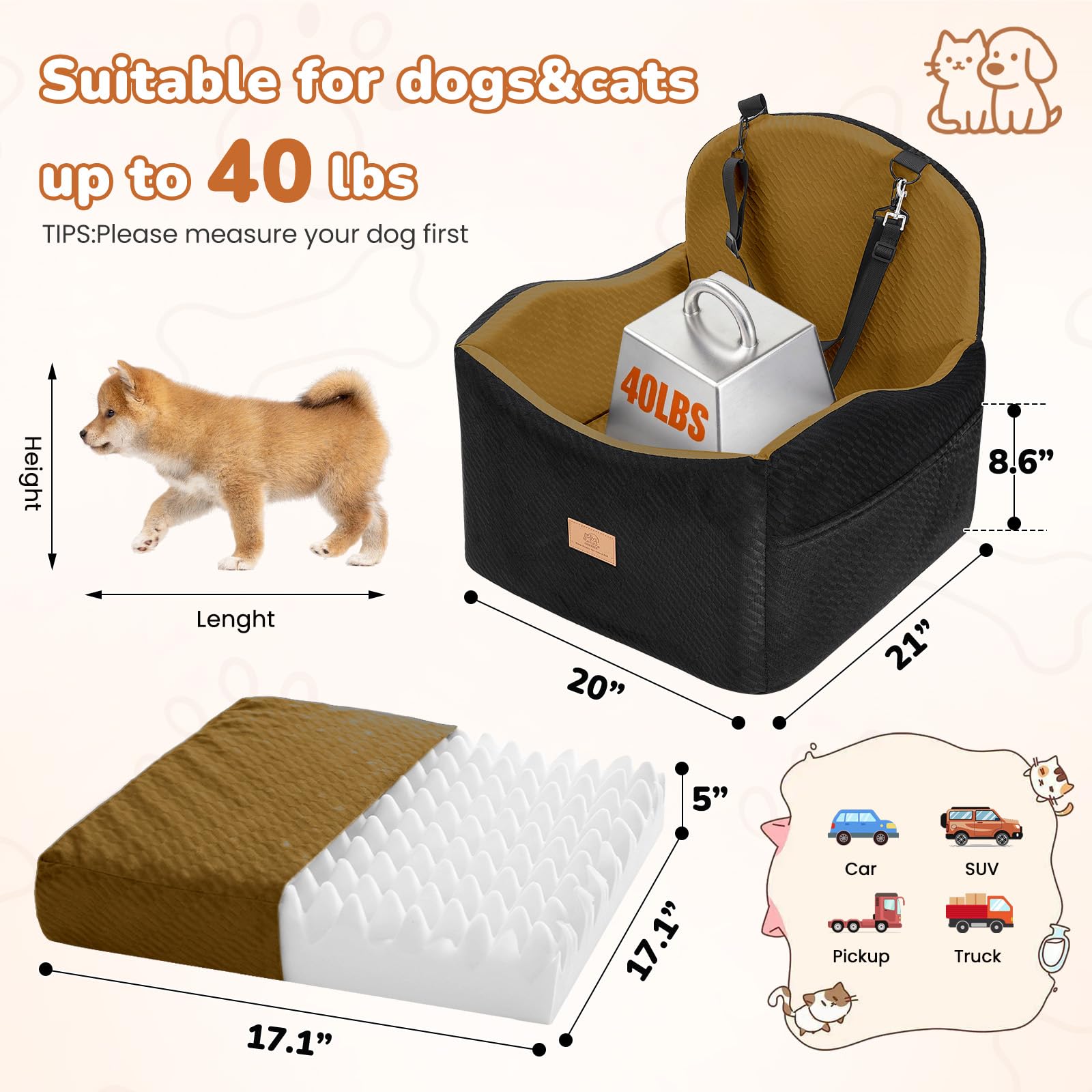 Mousse mémoire douce LUXYBEE pour un confort optimal en voyage.