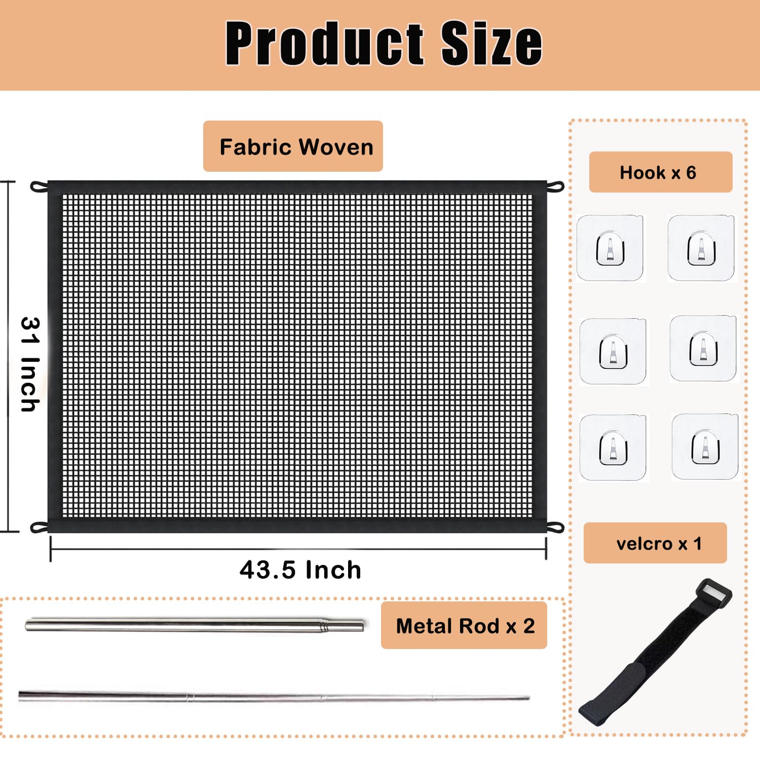 Barrière LWFCOEE pour escaliers, durable et résistante.