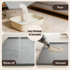 LWFCOEE surface-non-poreuse-silicone, hygiène facile et sans odeur.