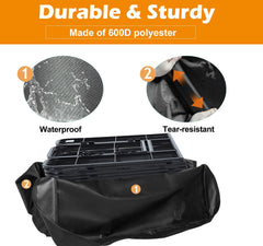 Protection imperméable LWFCOEE, sac robuste pour cage chien en déplacement.