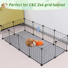 LWYMX base antidérapante: tapis stable dans la cage