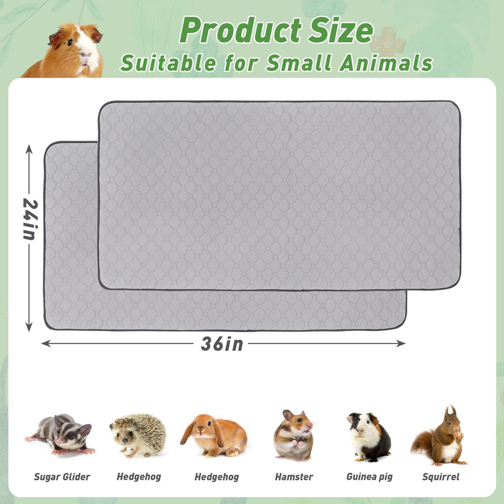 LWYMX couche absorbante pour cochon d’Inde, absorption élevée.