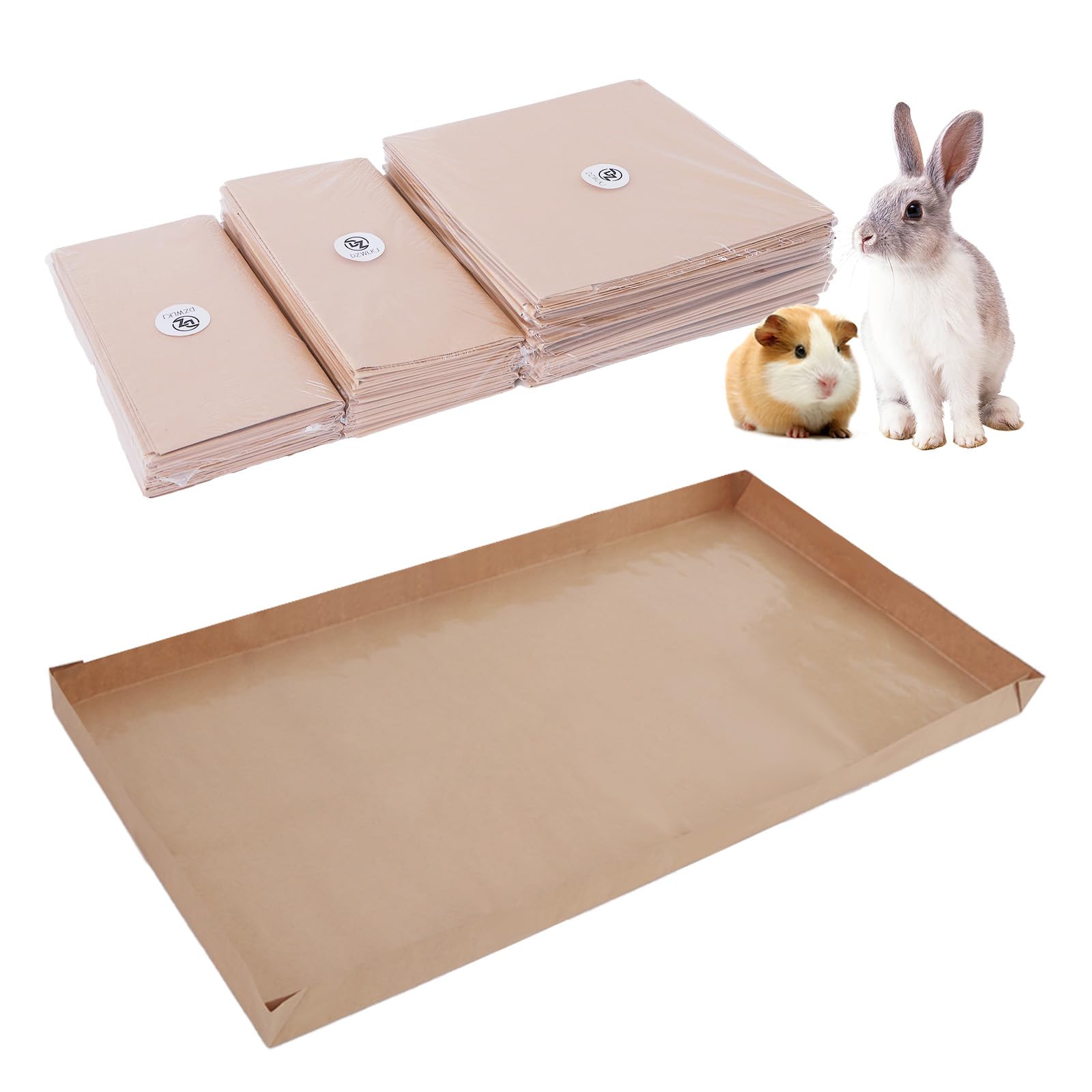LWYMX couche-cage cobaye jetable 48x24, remplacement rapide et propre.