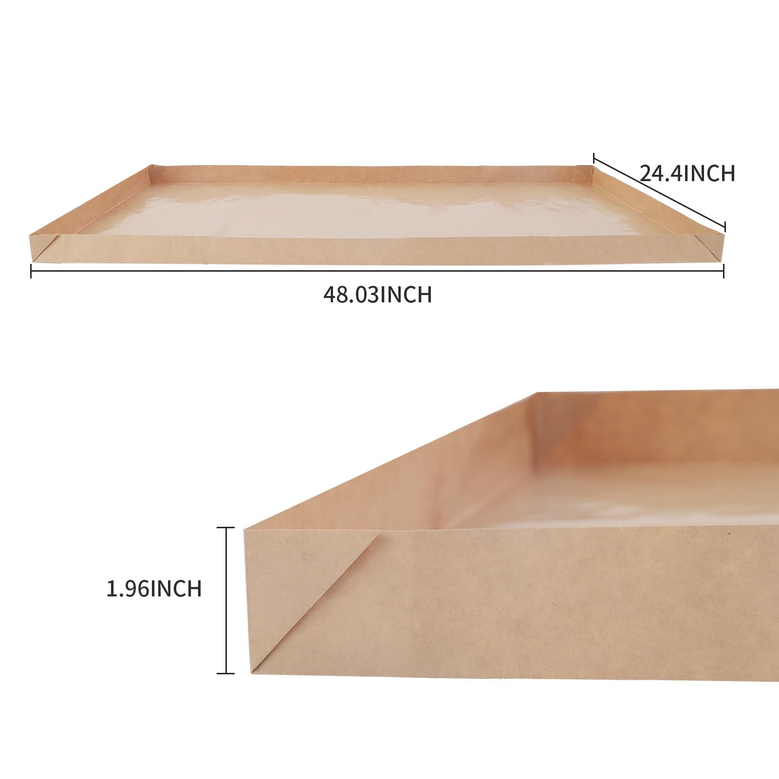 LWYMX fond impermeable pour cage cobaye 48x24, évite les fuites.