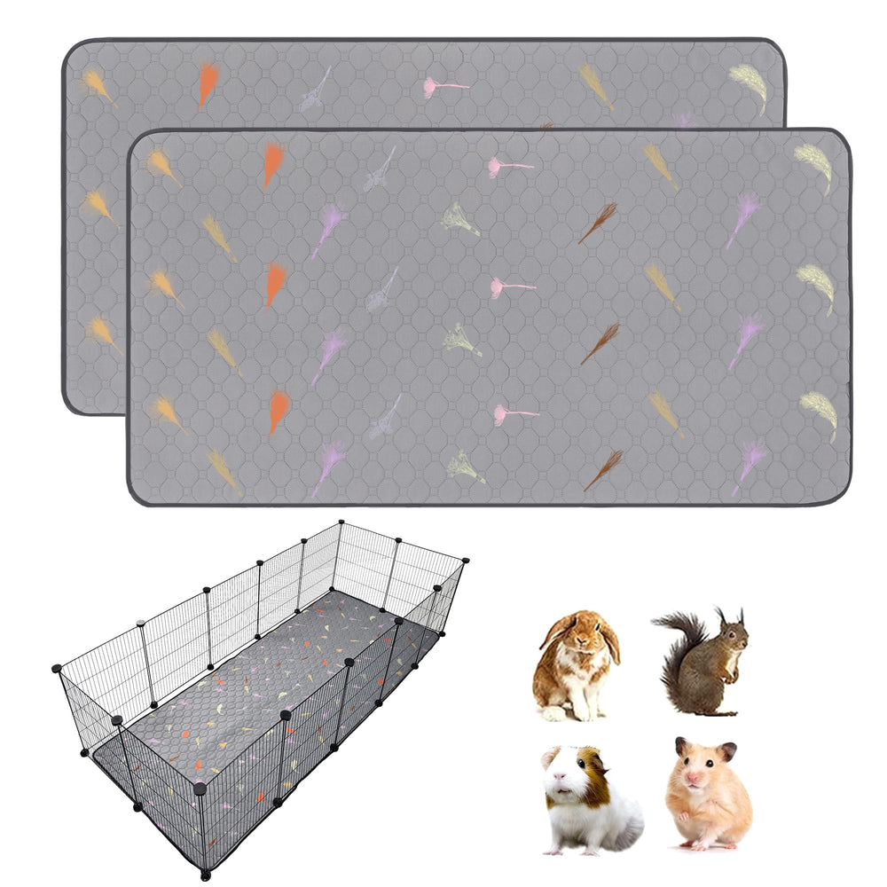 LWYMX tapis cochon-d-inde absorbant: garde le nid sec et propre.