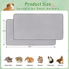 LWYMX tapis lavable absorbant 24x48 pour réutilisation durable