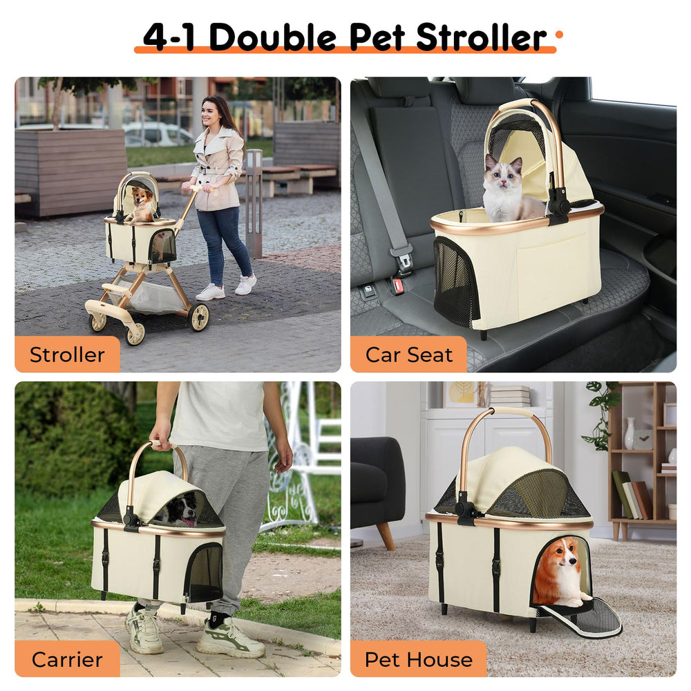 LXEVRA Cabine détachable servant de porte-animal pratique pour chien.
