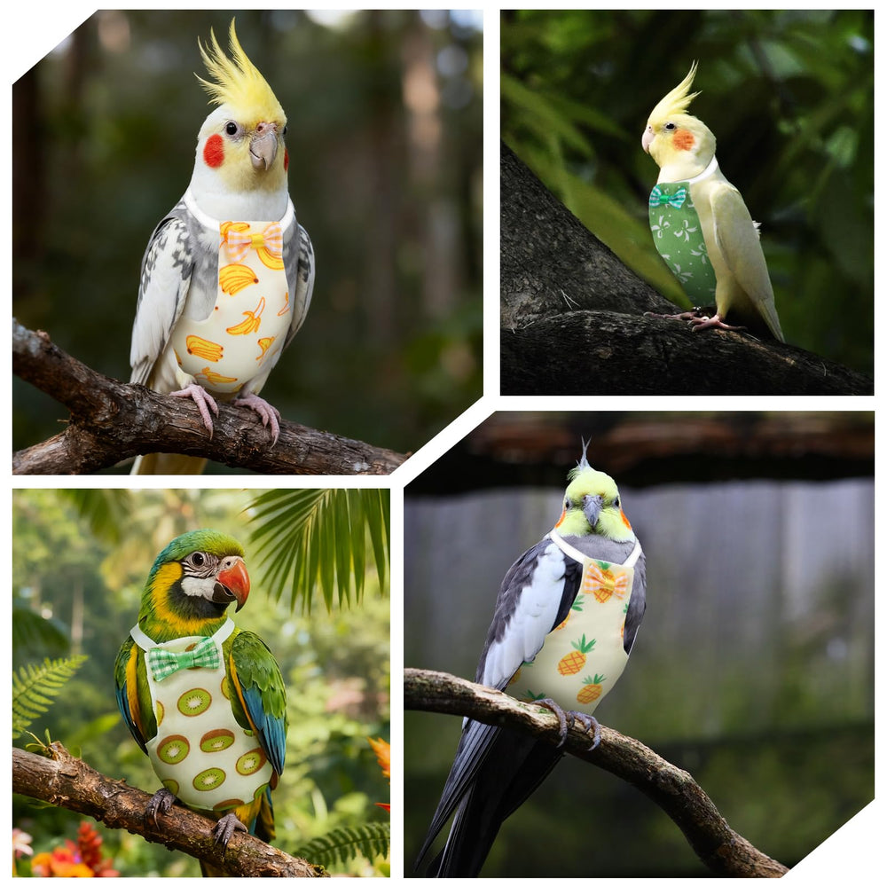 LXUEJIE couche d'oiseau – sangles ajustables et fixation stable.