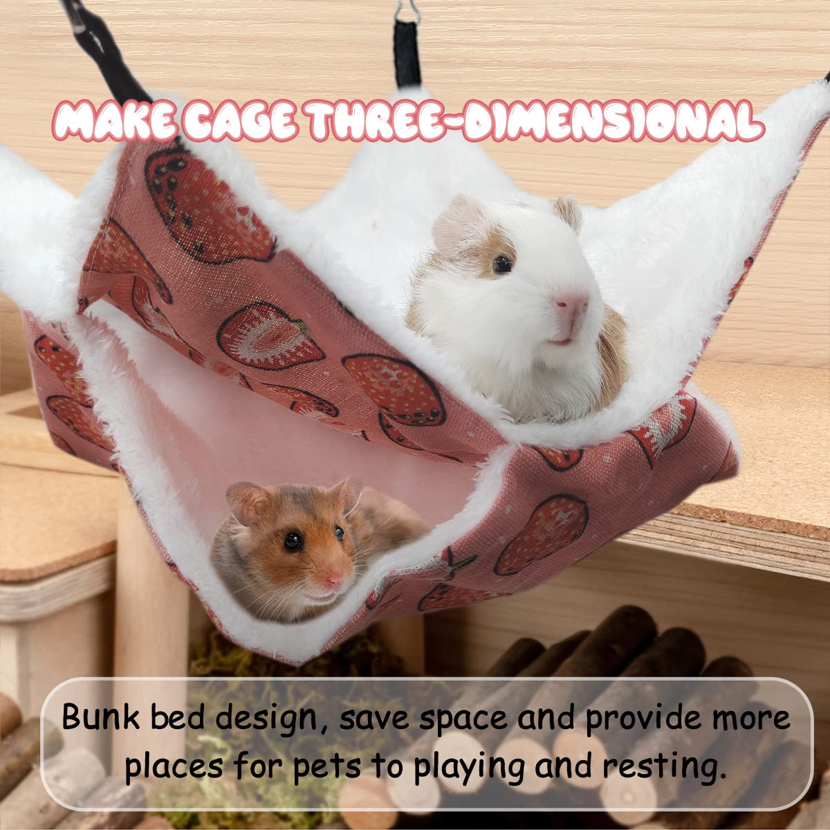 LYART accessoire hamac: cadeau idéal pour petit animal.
