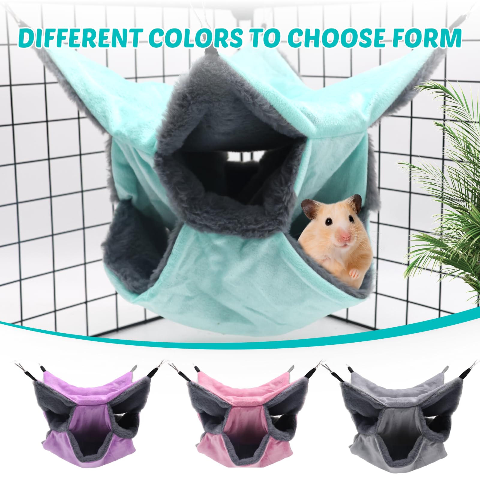 LYART hamac-amenagement-cage-doux: apporte confort et ambiance cosy.