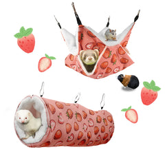 LYART hamac doux peluche arctique: réconfort et chaleur pour petits animaux.
