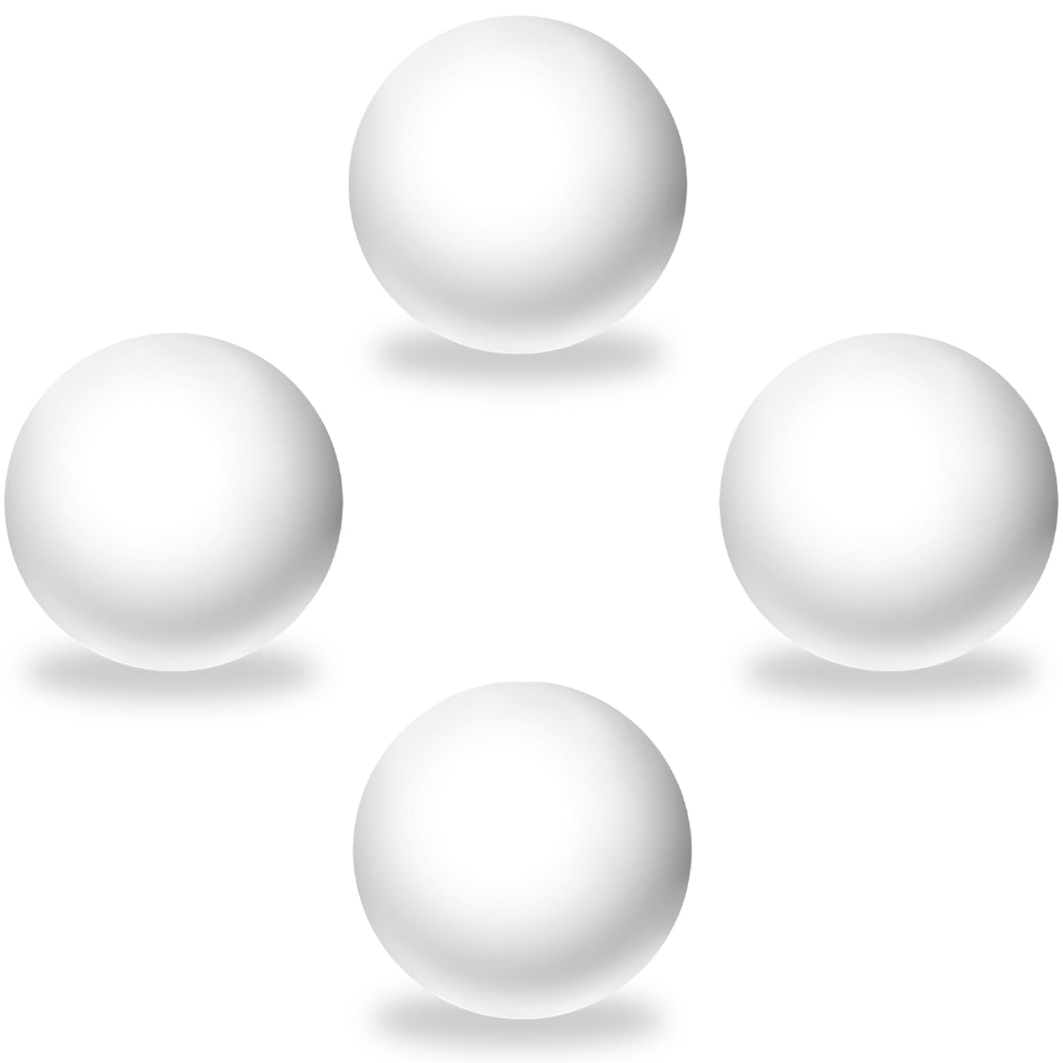Lyctdd boule track blanche 45mm, remplacement pratique pour le jouet