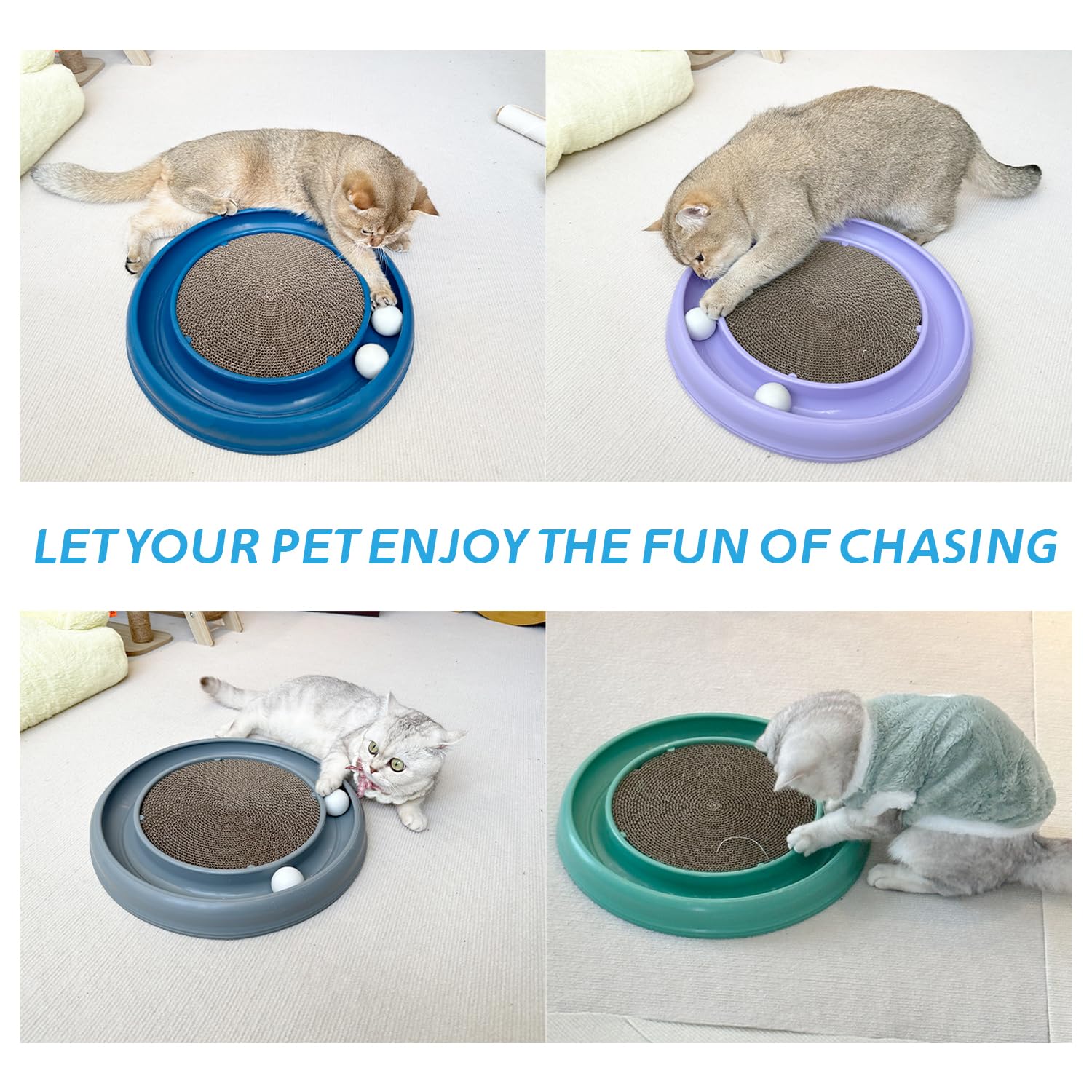 Kit de boules rechange LYCTDD pour jouet chat, pratique et économique