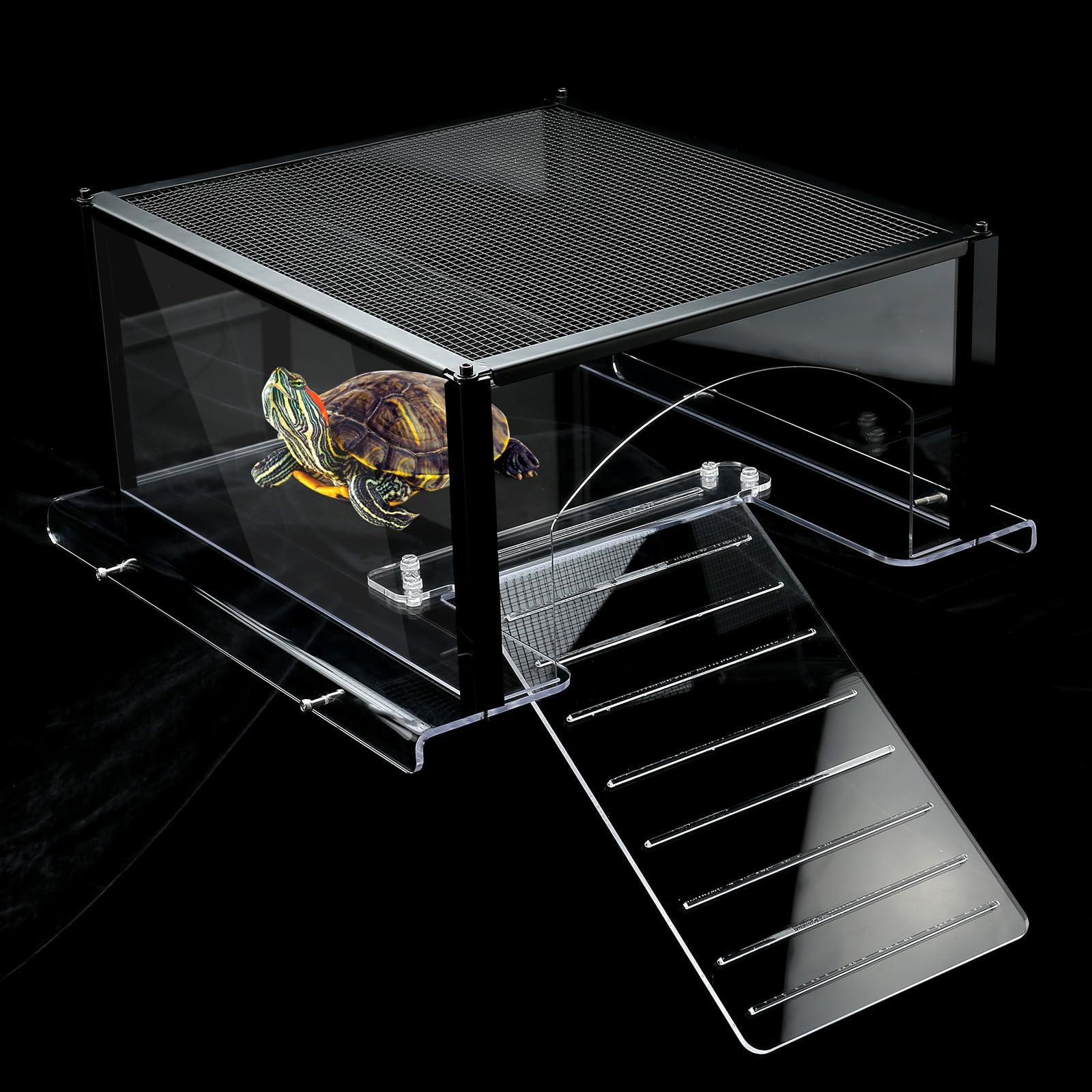 LYL LEYOULAND plateforme de basking tortue, espace sûr et confortable pour se reposer