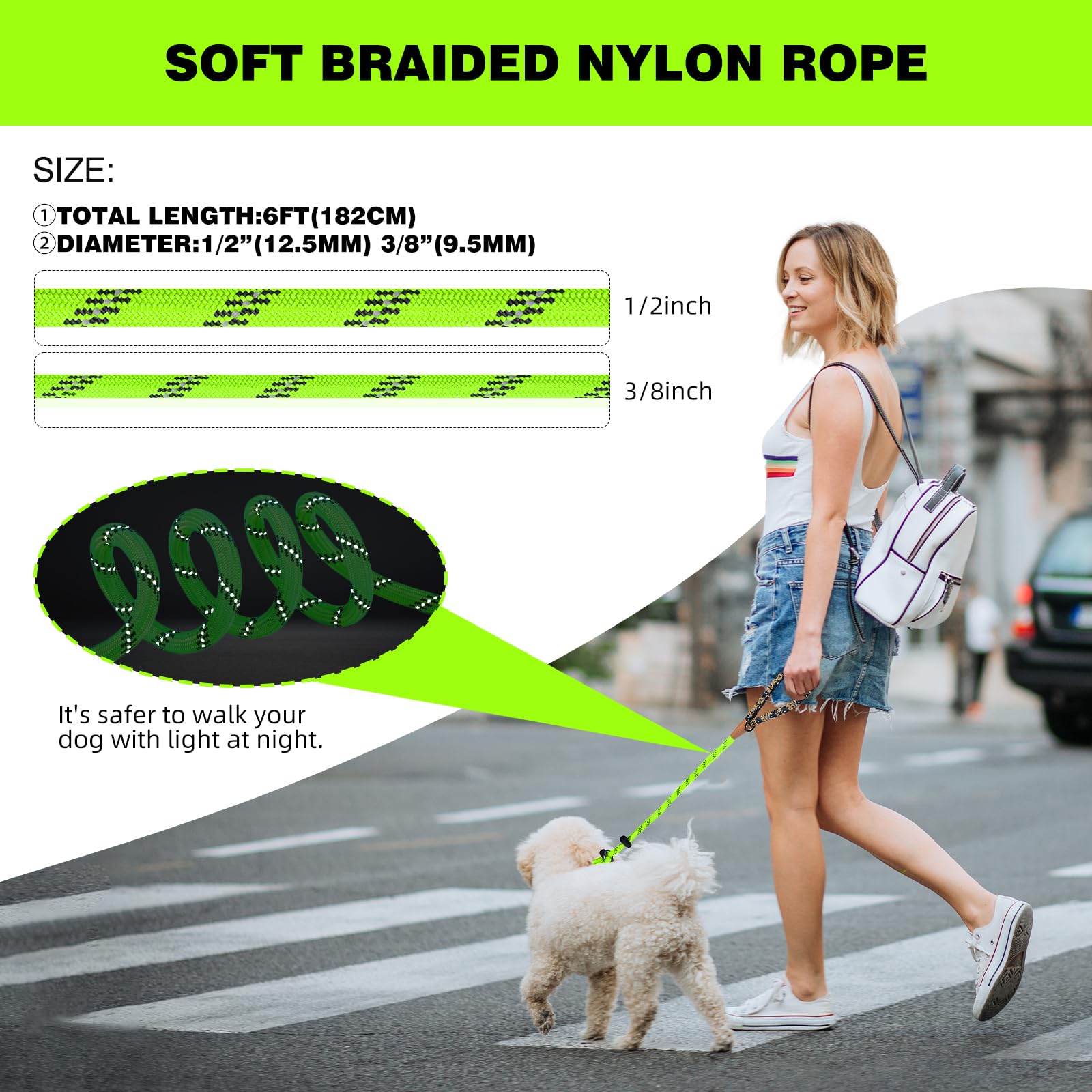 Lynxking laisse-slip anneau metal solide pour durabilite accrue