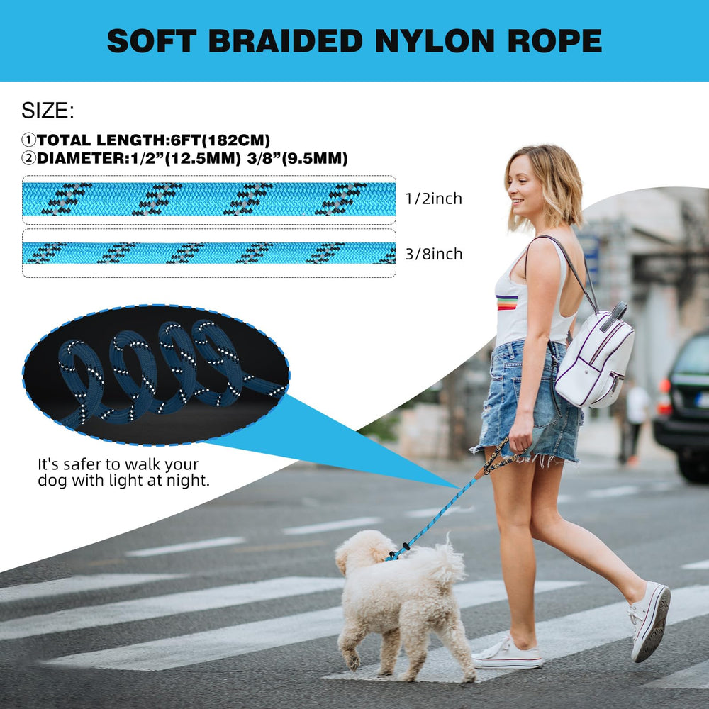 Lynxking laisse-slip-anneau-metalique robuste pour durabilite.