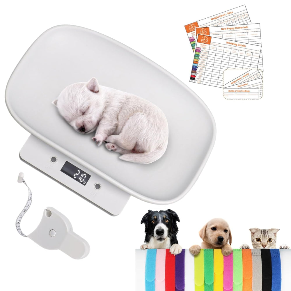 LYTDMSKY balance pour animaux, affichage lumineux facilitant la lecture du poids.