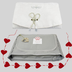 Sac d'inhumation animal bleu premium de LZHTIME, durable pour une inhumation ou une crémation respectueuse.