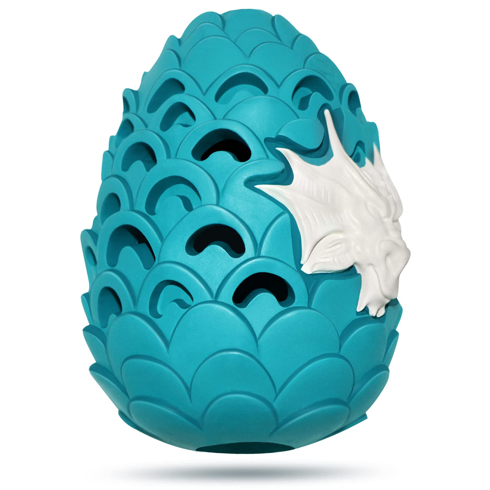 M.C.works Dragon Egg, jouet chien résistant pour morsures puissantes.