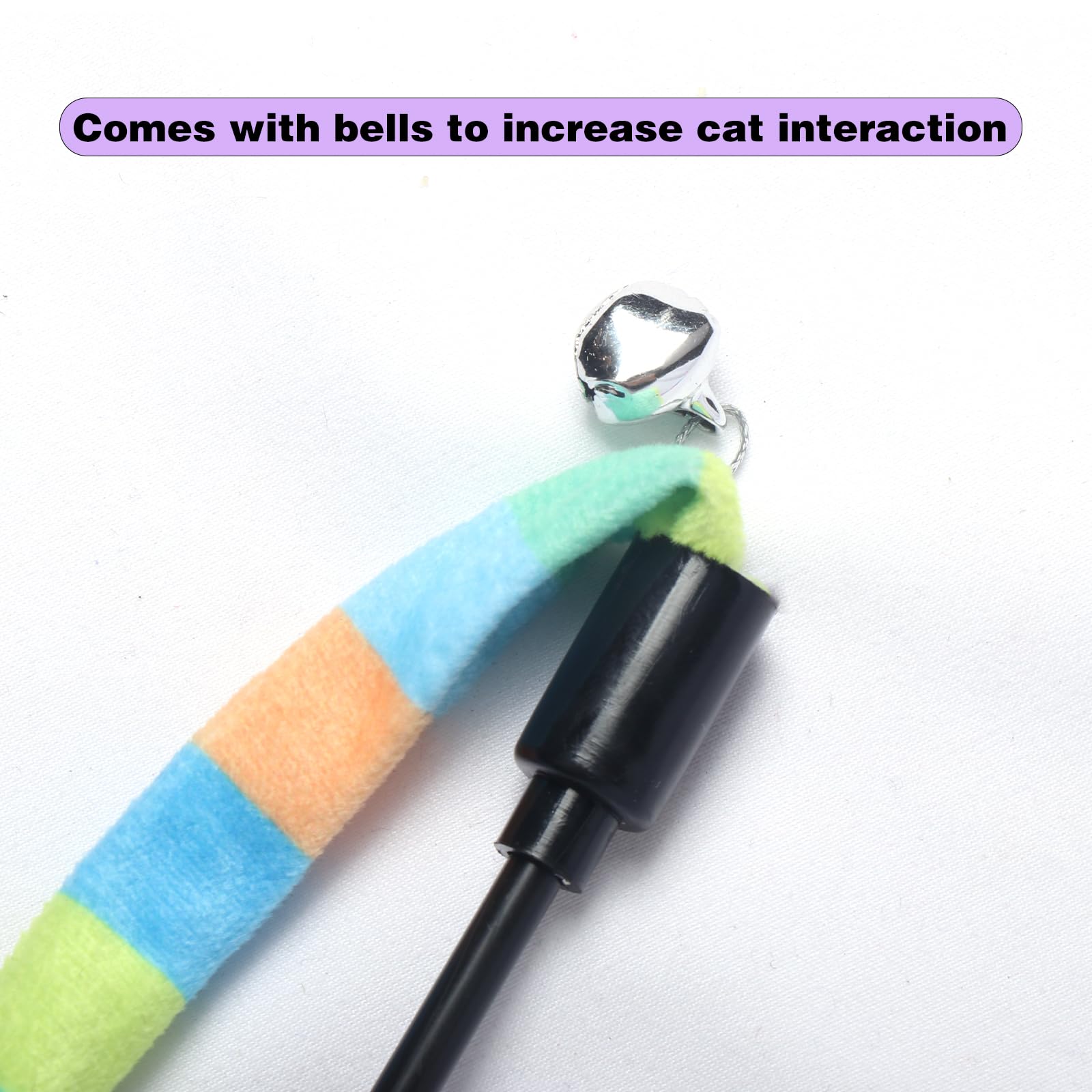 M JJYPET fil-plume-couleurs favorise l'activité physique et la curiosité
