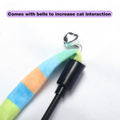 M JJYPET fil-plume-couleurs favorise l'activité physique et la curiosité