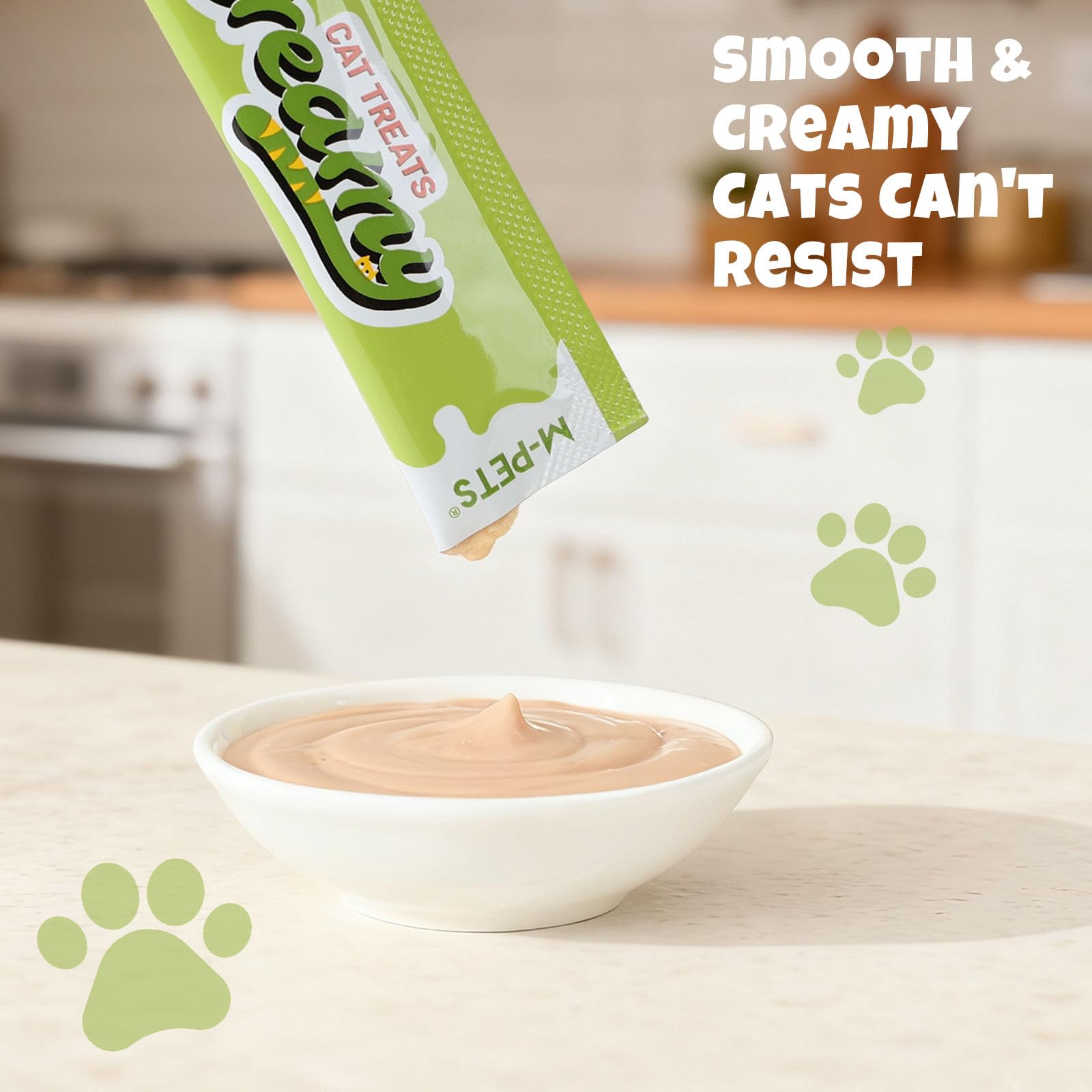 M-PETS Balance – tube onctueux, texture savoureuse stimulant l'appétit.