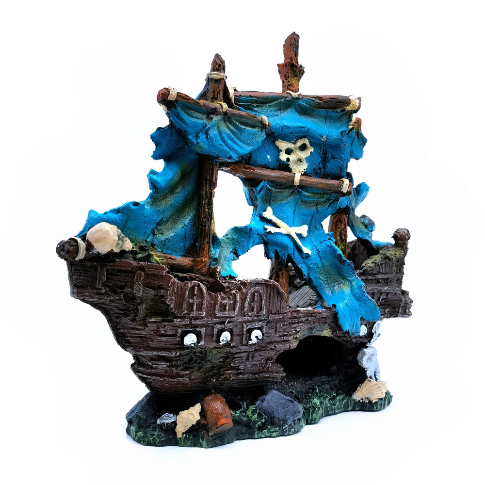 M2cbridge ruines chateau europeen, element decoratif elegant pour eau douce et eau marine