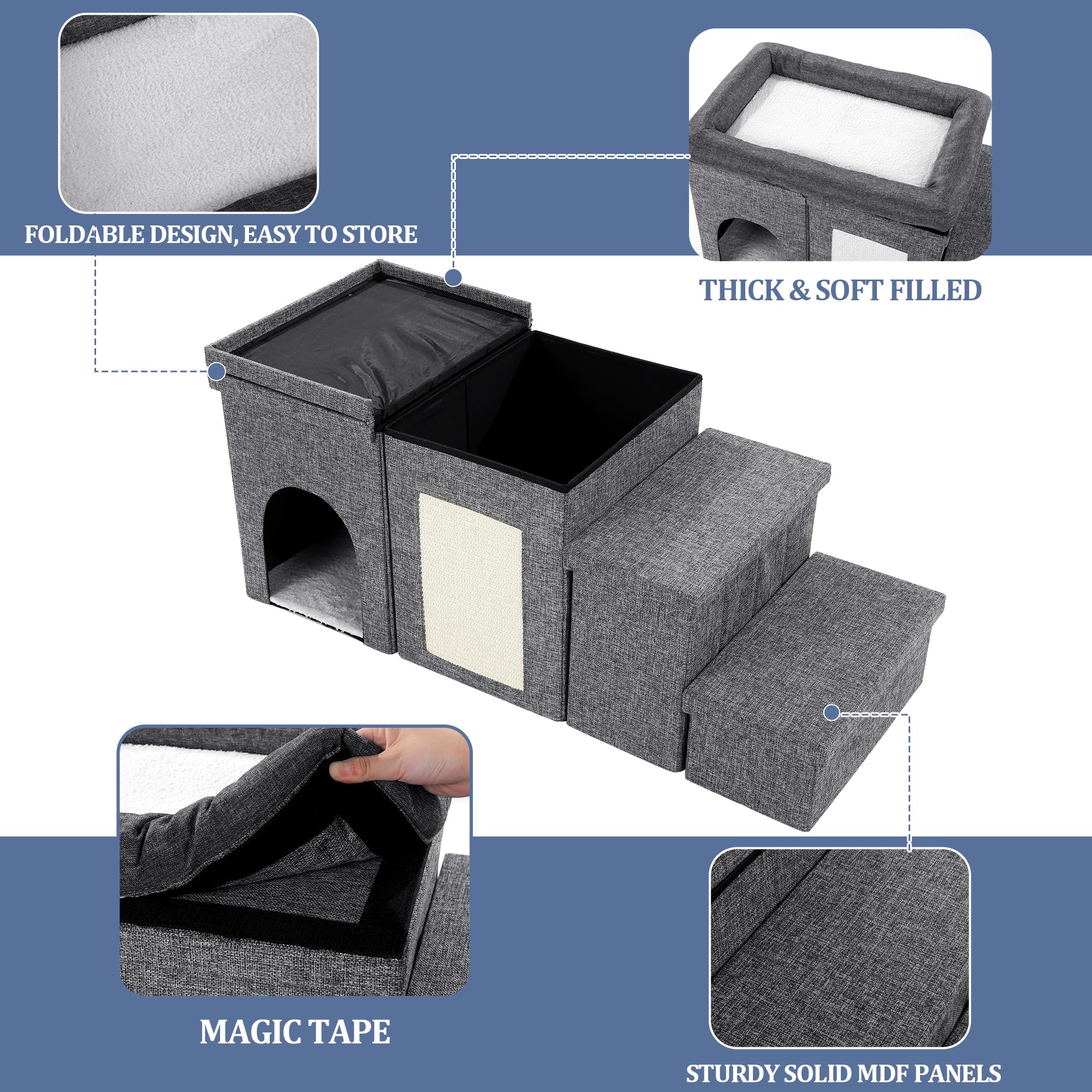 MABOZOO structure stable pour animaux, support durable