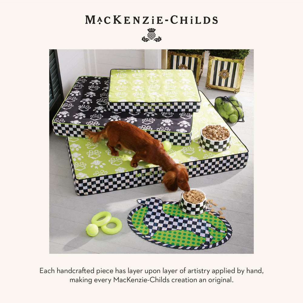 Bol MacKenzie-Childs pratique pour chats et petits chiens.