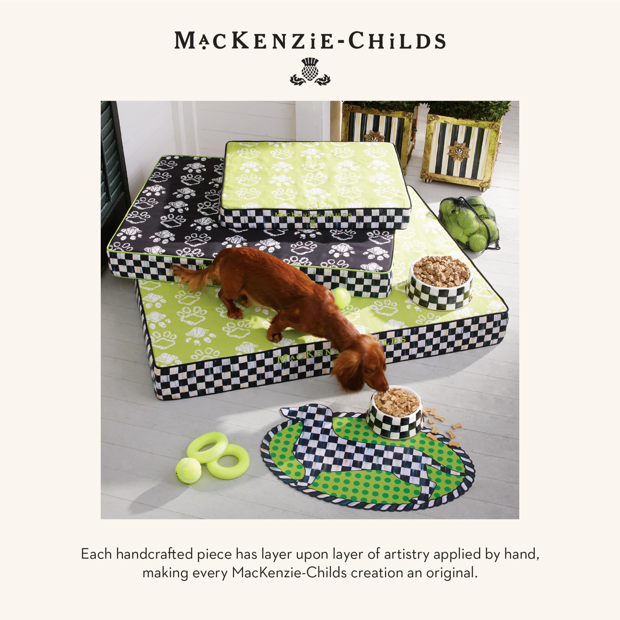 Bol MacKenzie-Childs comme cadeau original pour débuter une collection