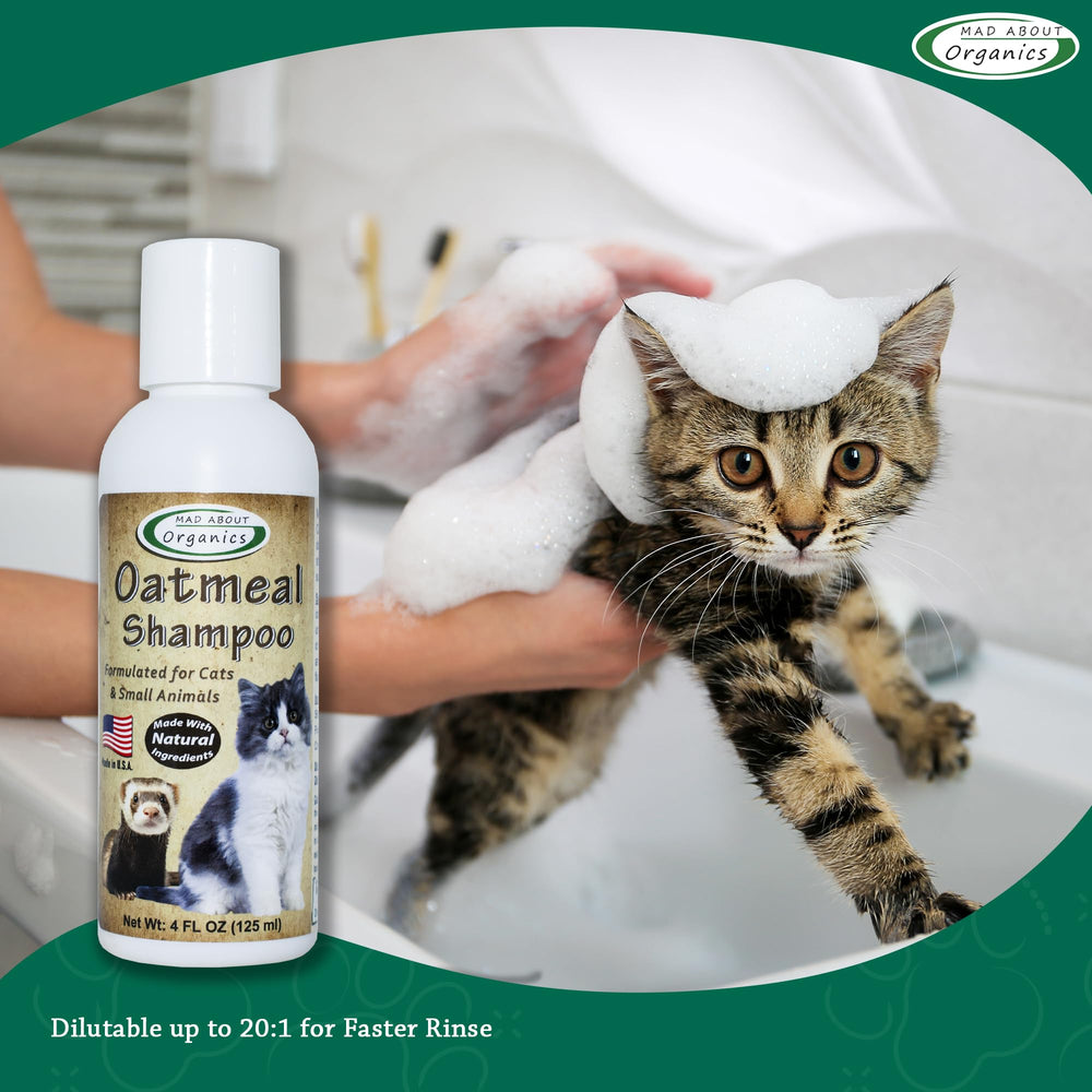 Mad About Organics Shampoo Avoine : convient à 4 semaines et gestants inclus.