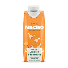 Made by Nacho bouillon de poulet pour chat — bouteille prête à servir et hydratante.