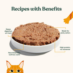 Made by Nacho bouillon d'os chat, goût riche et apport hydratant.