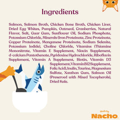 Marque Made by Nacho, prébiotiques et fibre pour digestion équilibrée.
