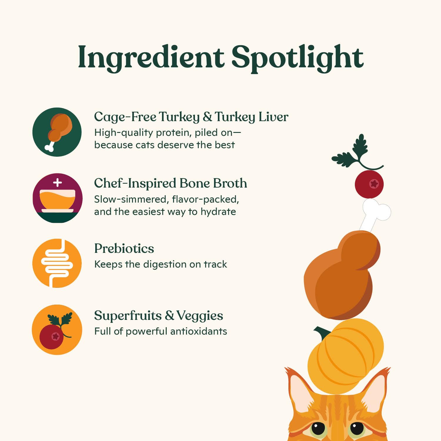 Made by Nacho fruits et prébiotiques: soutien digestif et immunitaire