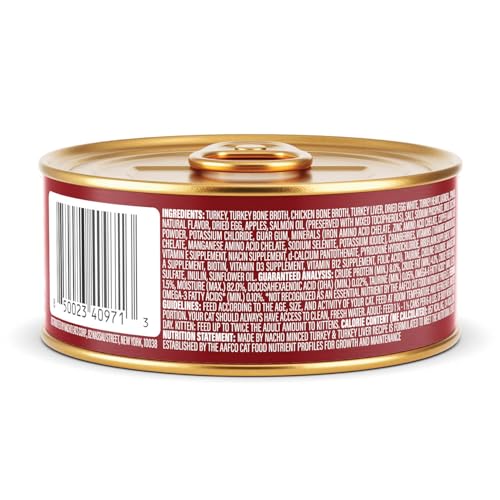 Made by Nacho: sans céréales, pâté équilibré pour chats sensibles.