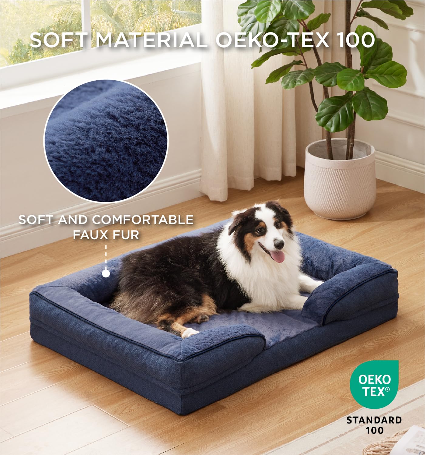Housse amovible lavable Made4pet, nettoyage facile.