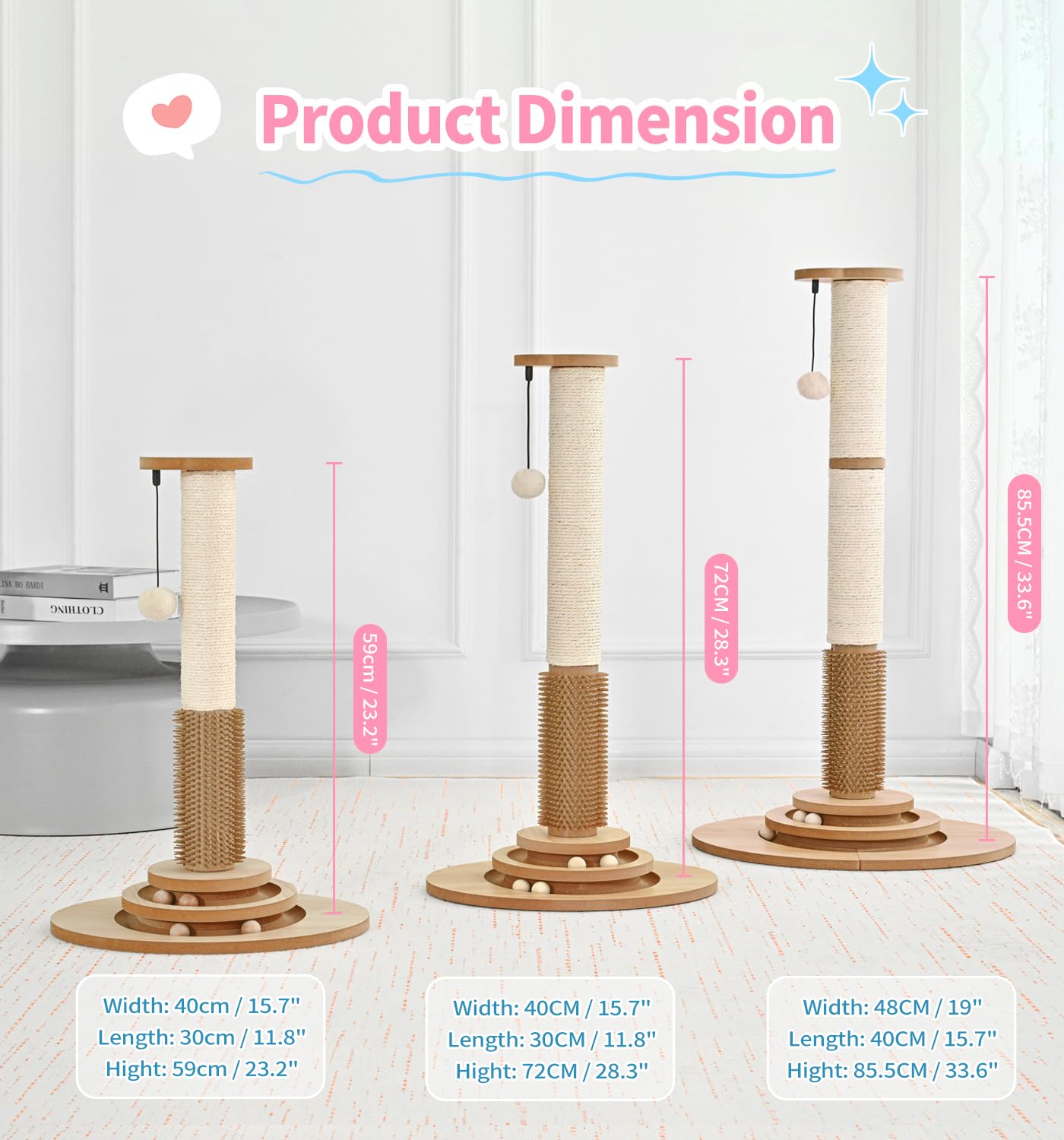 Made4Pets brosse-toilettage-integree-chat, spa felin lors des moments détente.
