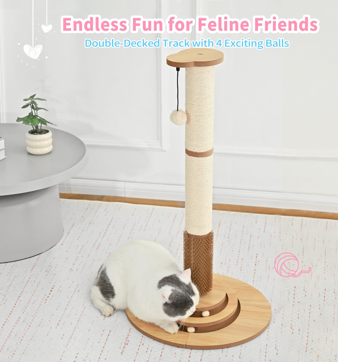 Made4Pets ensemble-accessoires-installation, montage rapide pour une zone de jeu prête.