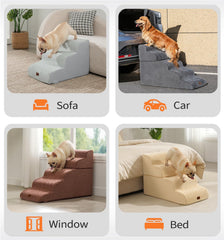 MADE4PETS escaliers chien base antidérapante pour stabilité.