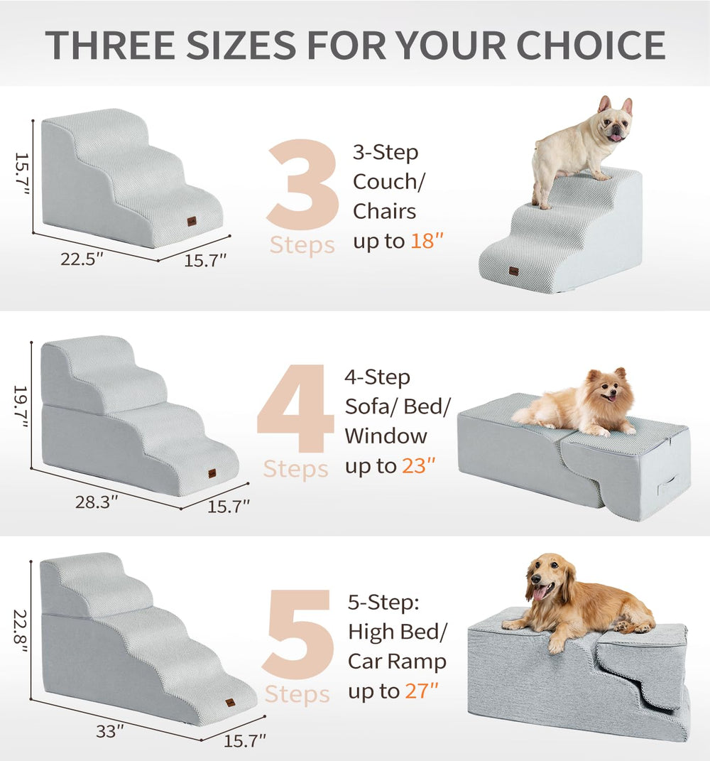 MADE4PETS escaliers chien pour canapé et lit.