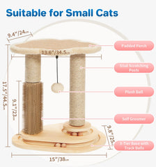 MADE 4 PETS perchoir-nuage-douceur: espace de repos confortable pour chats