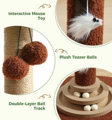 MADE 4 PETS balles pendantes pour mordre et chasser en solitaire.