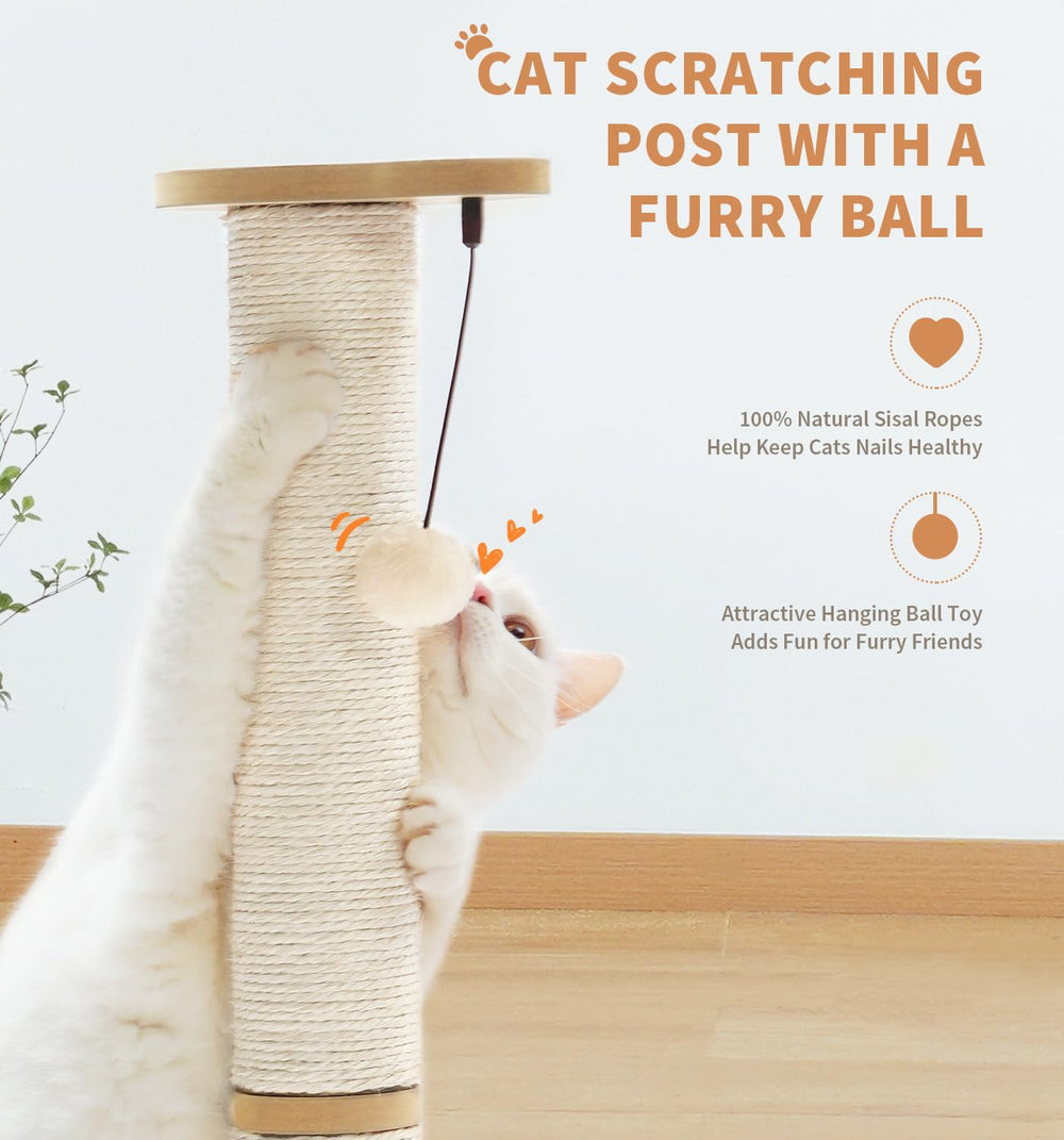 MADE 4 PETS sisal naturel: surface de griffage durable et respectueuse.