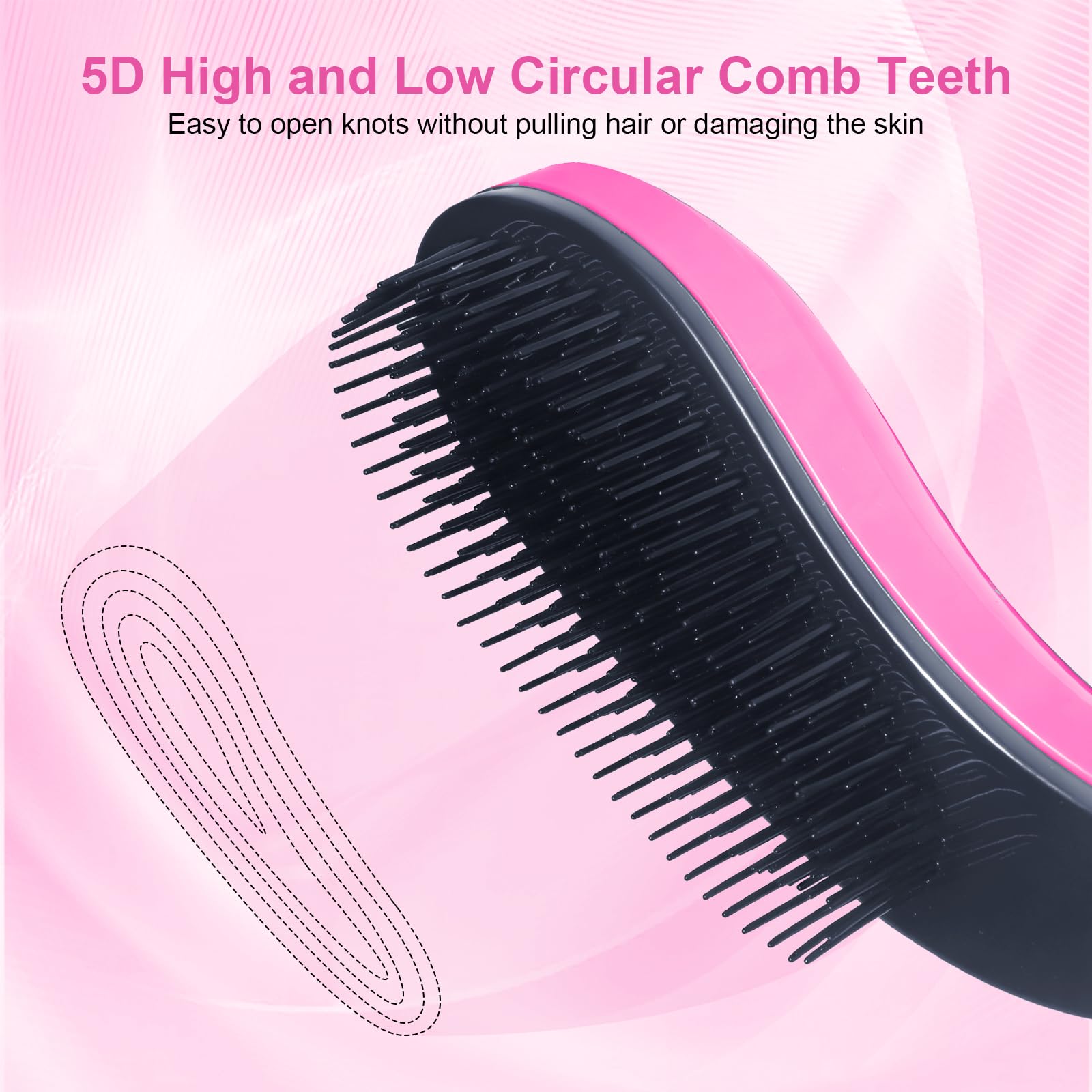 MAEELOU brosse, prise en main confortable pour grooming quotidien