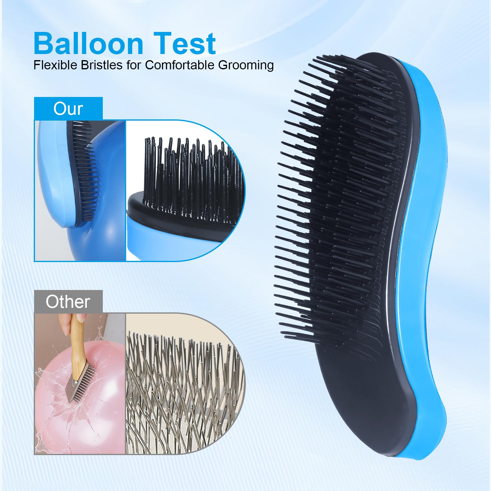 MAEELOU brosse démêlage chien – réduction des nœuds sans tirer.