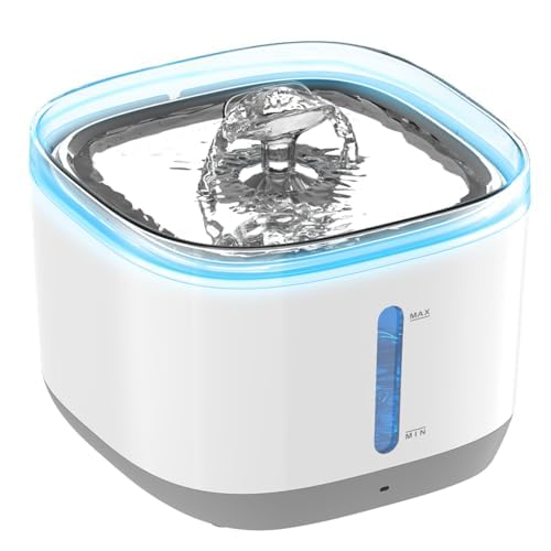 MAGETANG fontaine d'eau pour chat avec batterie rechargeable offrant autonomie pratique.