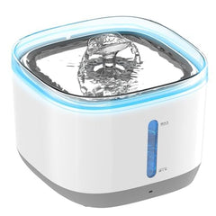 MAGETANG fontaine d'eau pour chat avec batterie rechargeable offrant autonomie pratique.