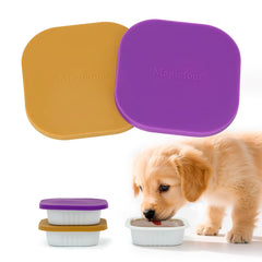 Magicfour: couvercle silicone Cesar; étanche et frais, idéal pour conserver l'alimentation canine.